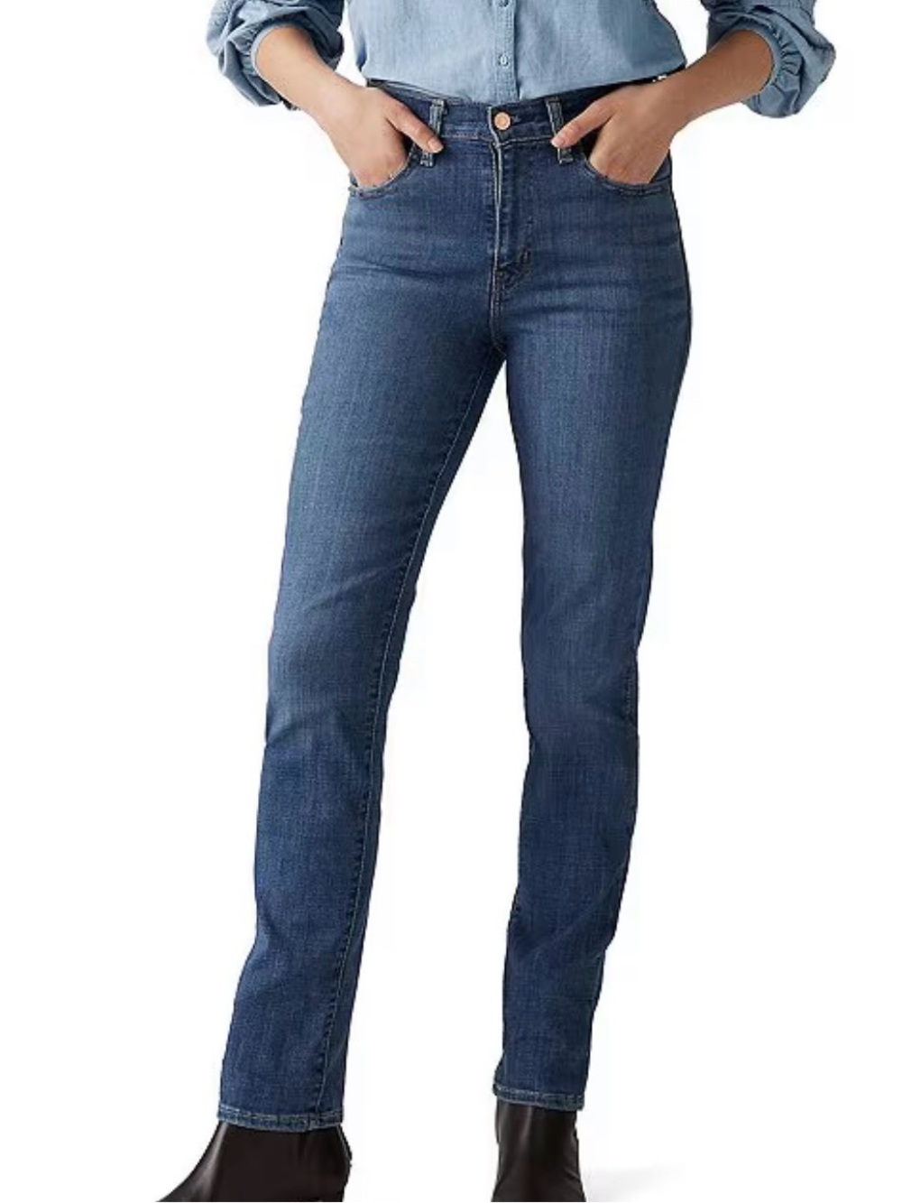 Women's 724 High-Rise Straight Jeans 26/30